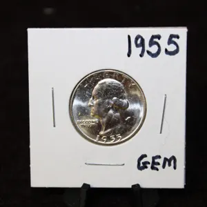 1955 U.S. Washington Silver Quarter