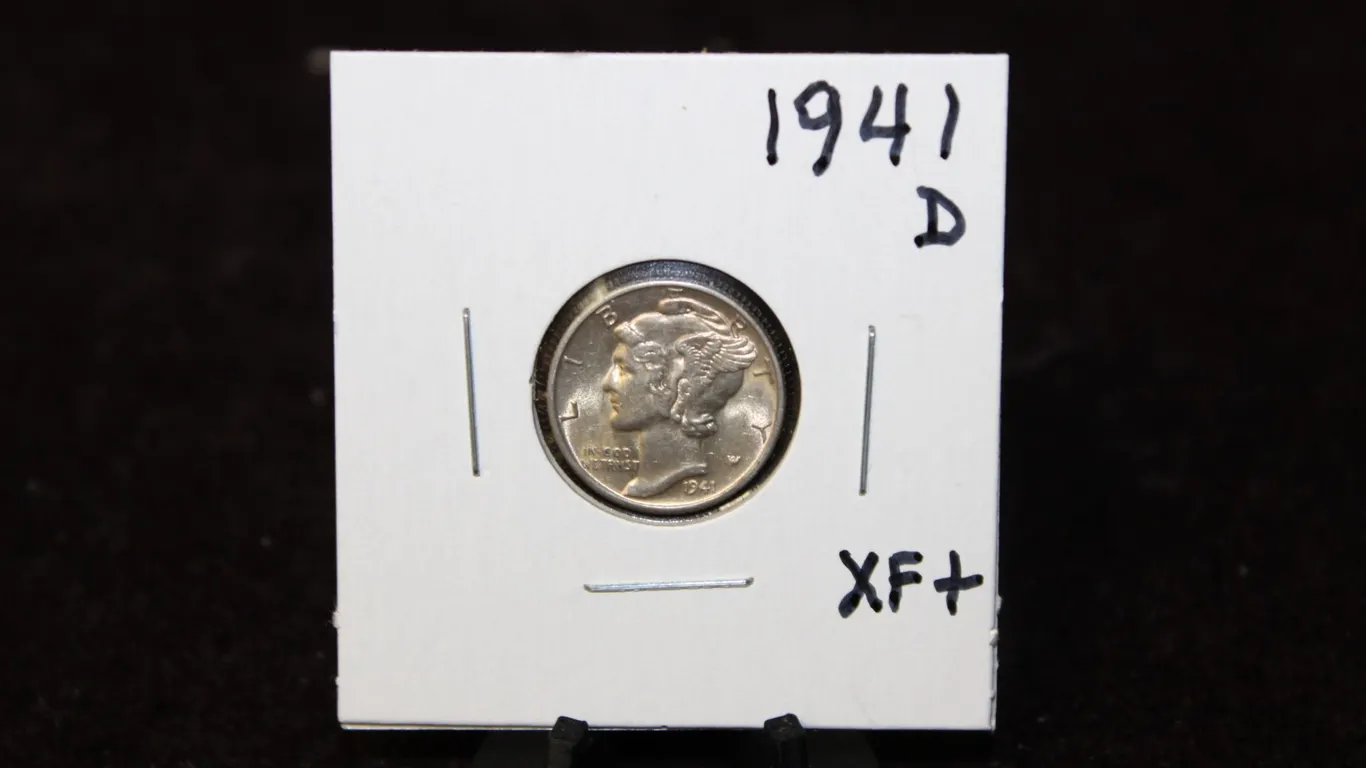 1941-D U.S. Mercury Silver Dime