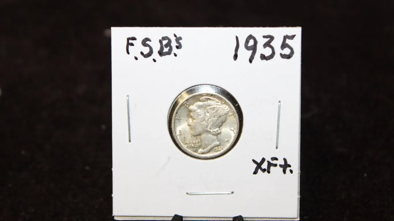 1935 U.S. Mercury Silver Dime