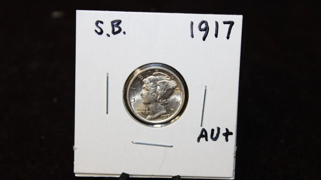 1917 U.S. Mercury Silver Dime