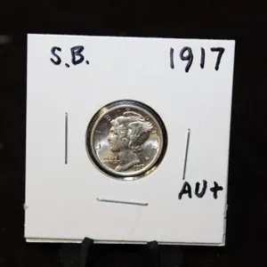 1917 U.S. Mercury Silver Dime