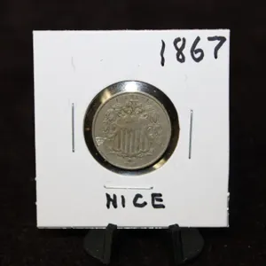 1867 U.S. Shield Nickel