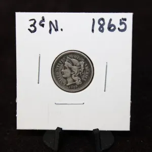 1865 U.S. Liberty Head Three-Cent Nickel