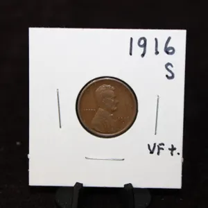 1916-S U.S. Lincoln Wheat Cent