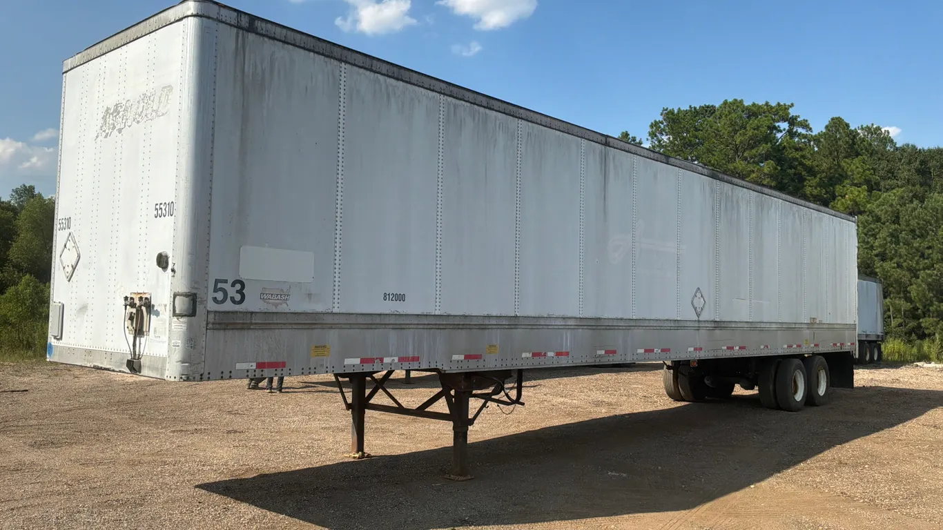 2005 WABASH 53'X102" VAN TRAILER VIN: 1JJV532W75L921879
