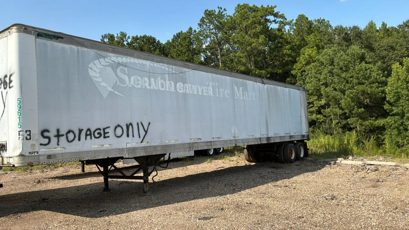 1999 PINE RIDGE/GREAT DANE 53'X102" VAN TRAILER VIN: 1PNV532B7XG308279