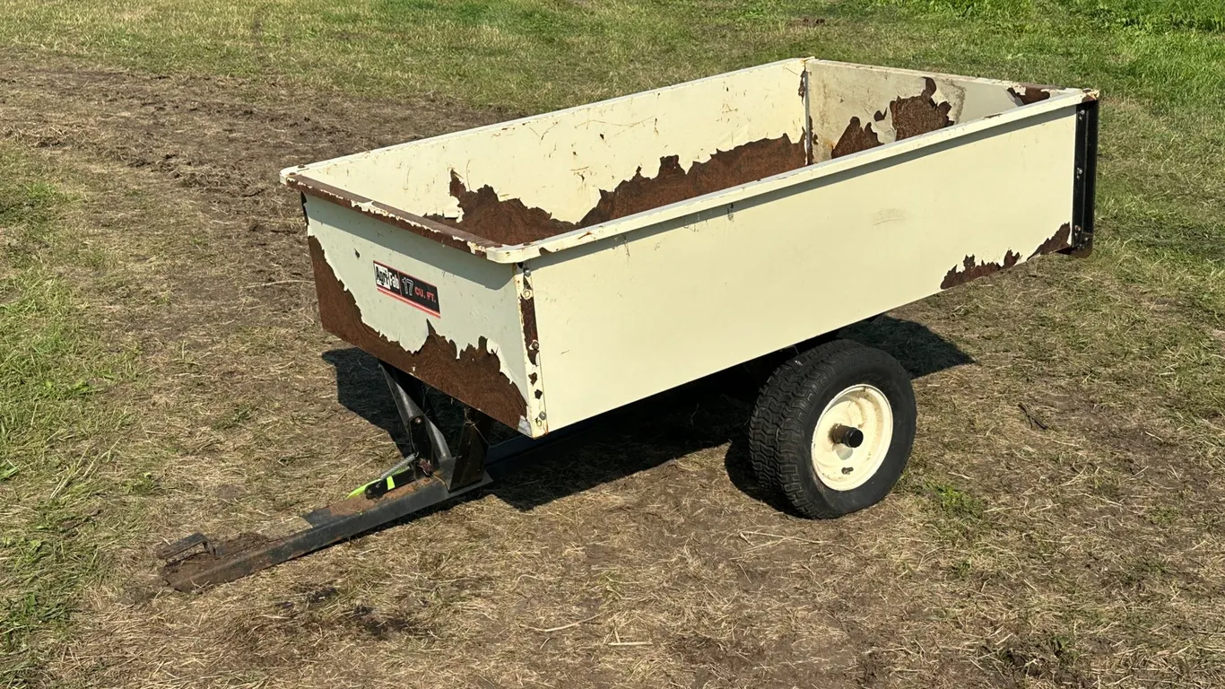 Agri-Fab 5' S/A Quad Dump Box Trailer