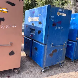 KNAACK JOBSITE BOXES WITH MISCELLANEOUS ITEMS