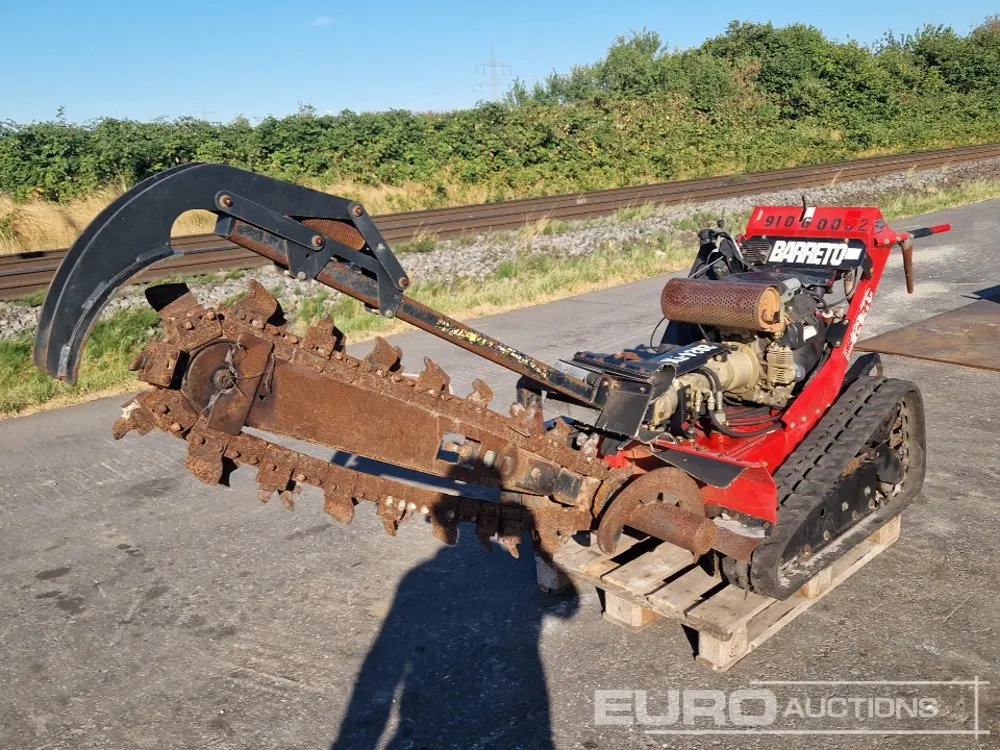 Bareto 2024-TK Walk Behind Tracked Trencher