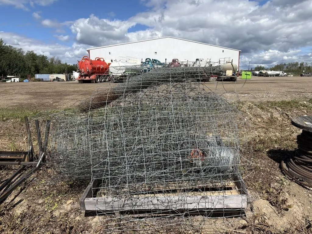 Pallet of Page Wire & Smooth High Tensile Wire