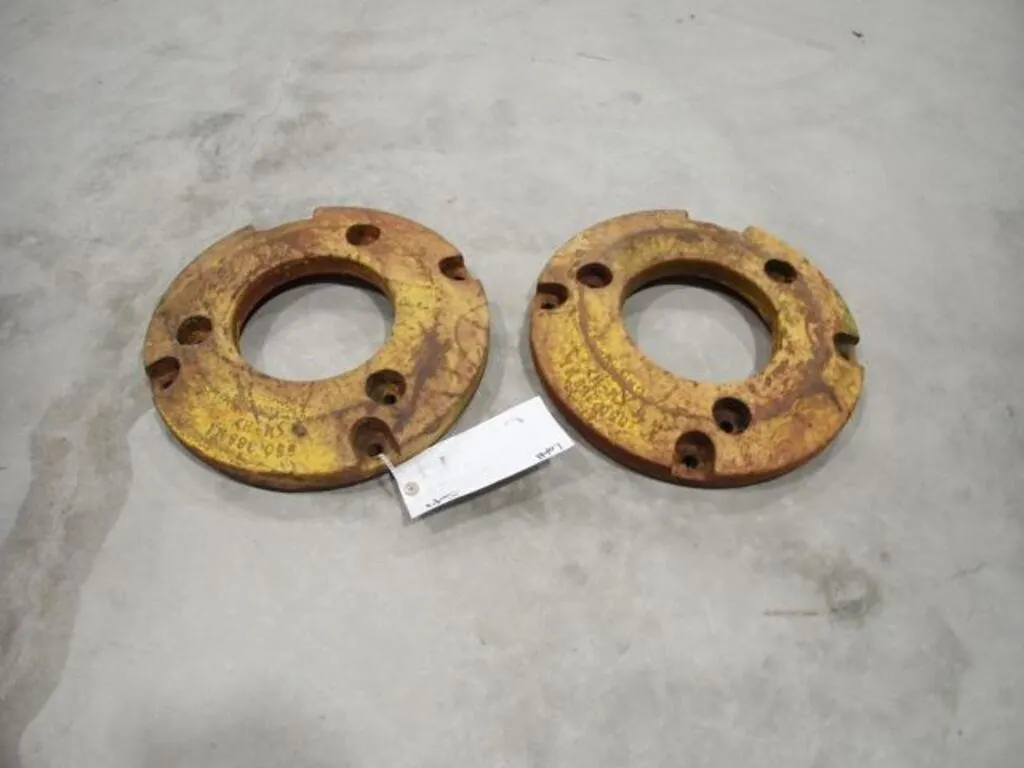 Qty Of (2) Massey Harris Tractor Wheel Weights