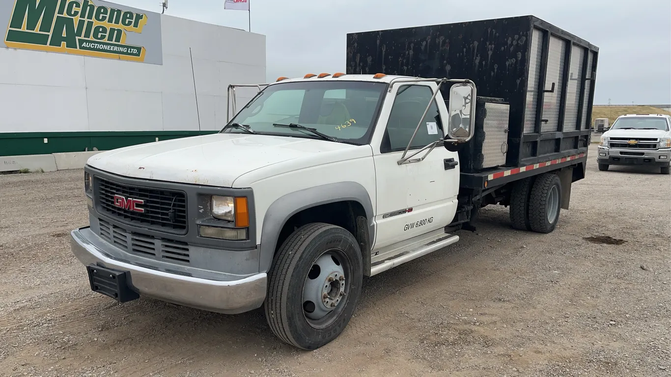 1997 GMC Sierra 3500 S/A Tilt Deck Truck