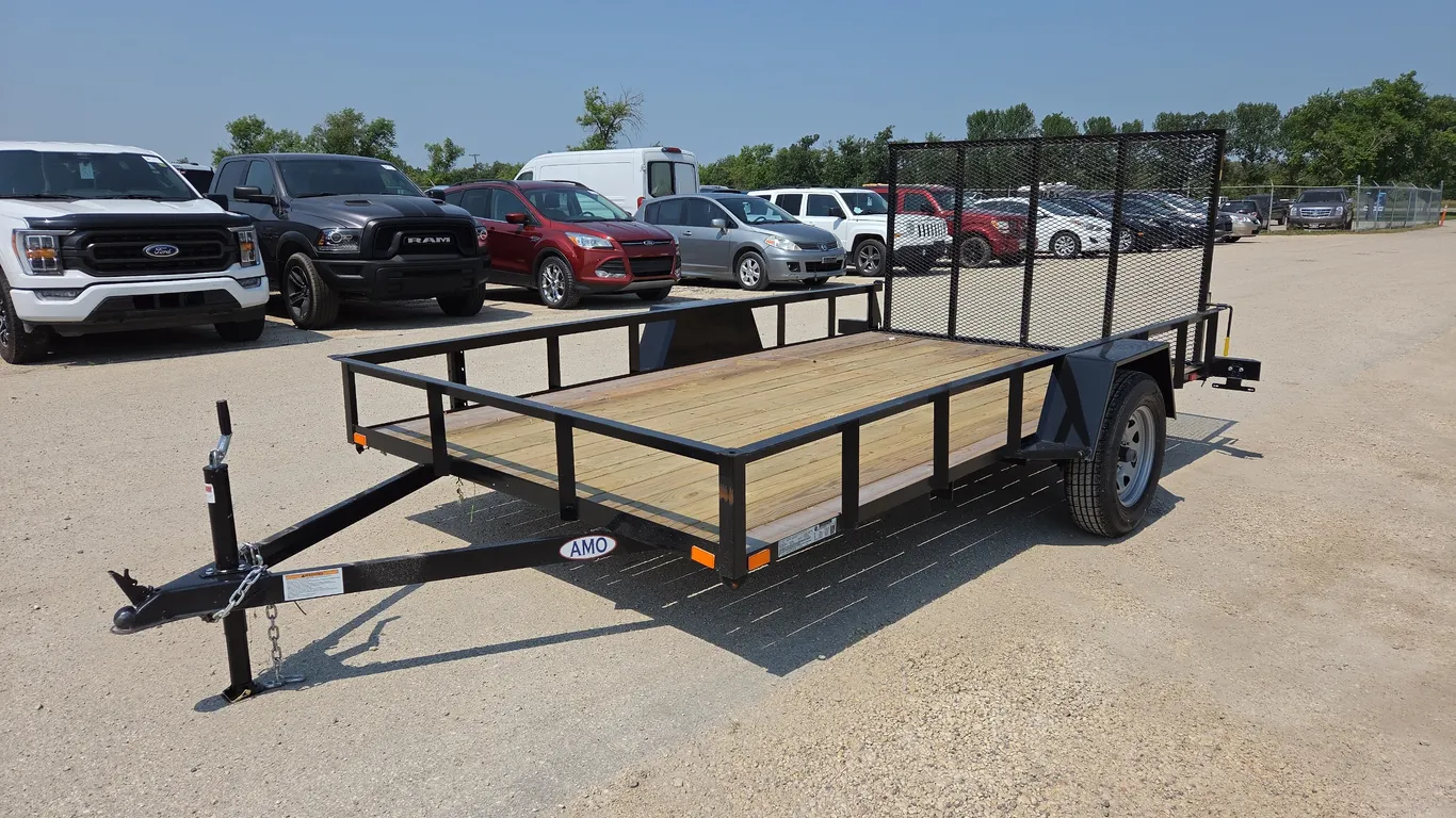2026 AMO Trailers S/A 12FT Landscape Trailer