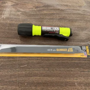 DeWalt recip blades 12”, LED flashlight