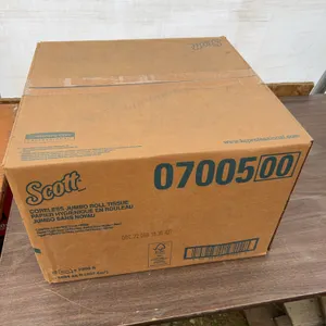 Case of UNUSED Coreless Jumbo roll toilet paper