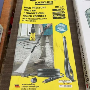 UNUSED Karcher high pressure hose & trigger kit