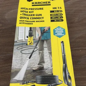 UNUSED Karcher high pressure hose & trigger kit