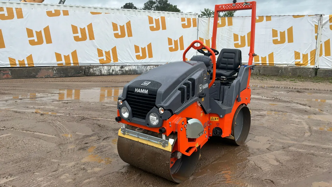 2025 HAMM HD8VV TANDEM VIBRATORY ROLLER SN: WGH0H263LHAA03657