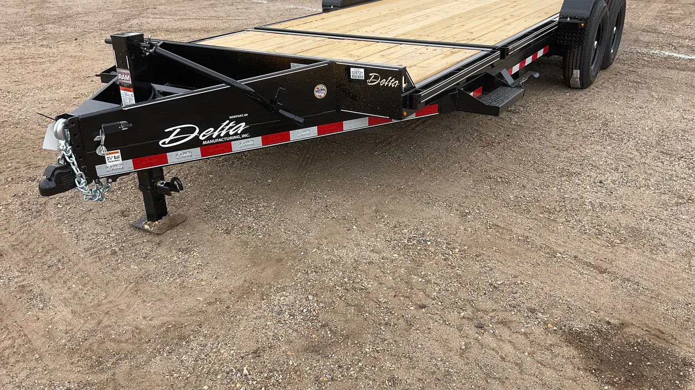 UNUSED 2026 DELTA MANUFACTURING, INC. 27TB TILT TRAILER 8'X20' VIN: 4MWBT2023TN073442