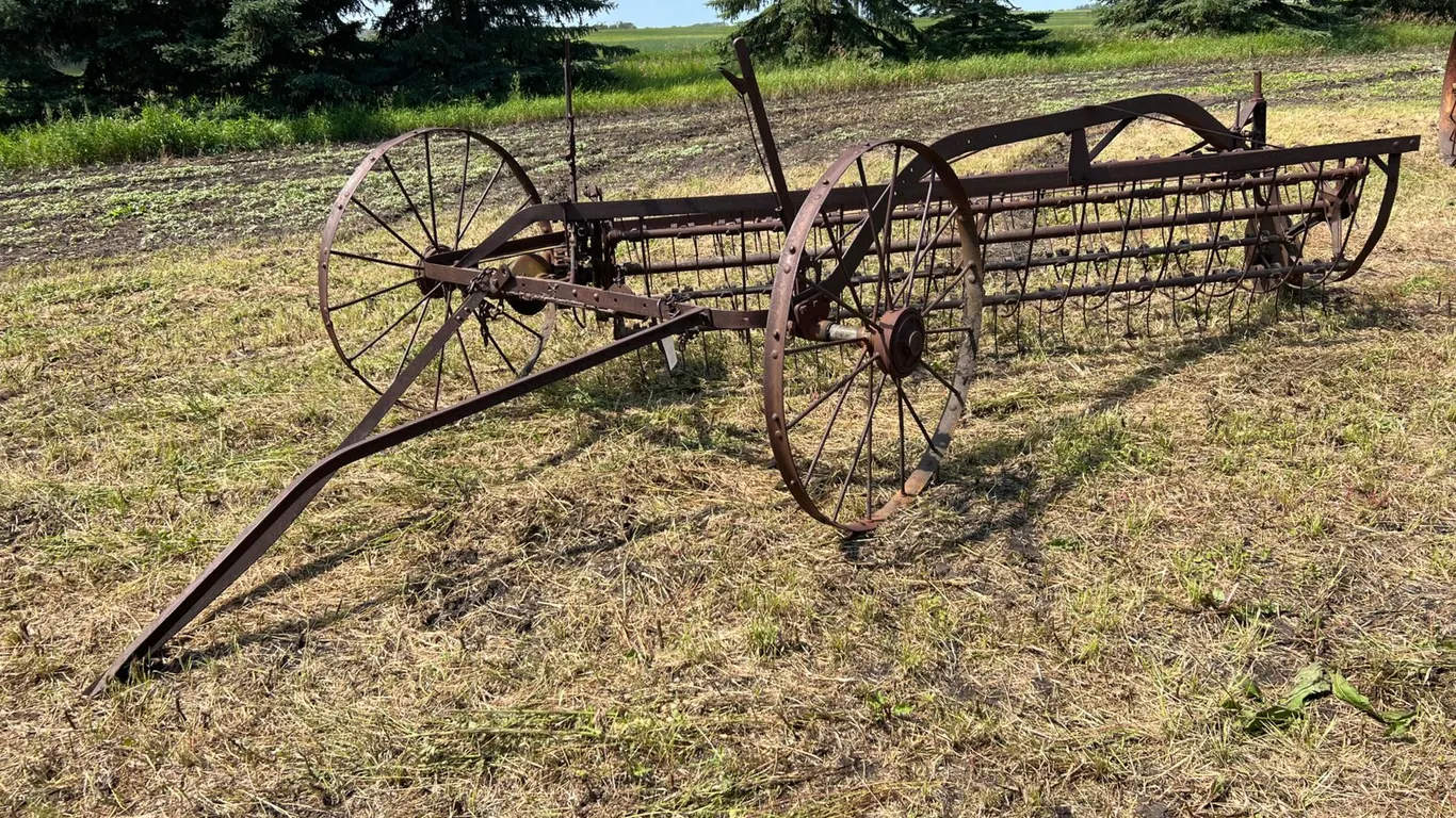 Antique Side Delivery Rake
