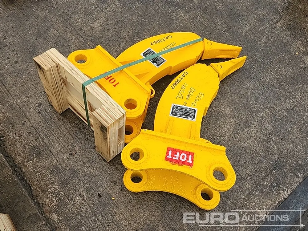 Unused Toft Ripper Tooth 45mm Pin to suit 4-6 Ton Excavator (2 of)