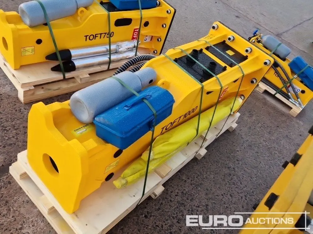 Unused Toft 1000 Hydraulic Breaker to suit Excavator