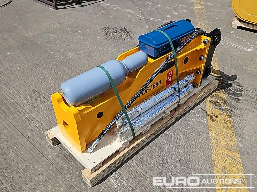Unused Toft 680 Hydraulic Breaker to suit Excavator