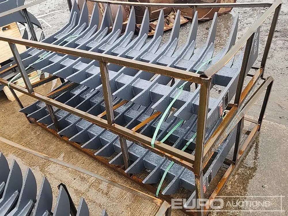 Unused 72" Toft Rake to suit Skidsteer Loader (2 of)