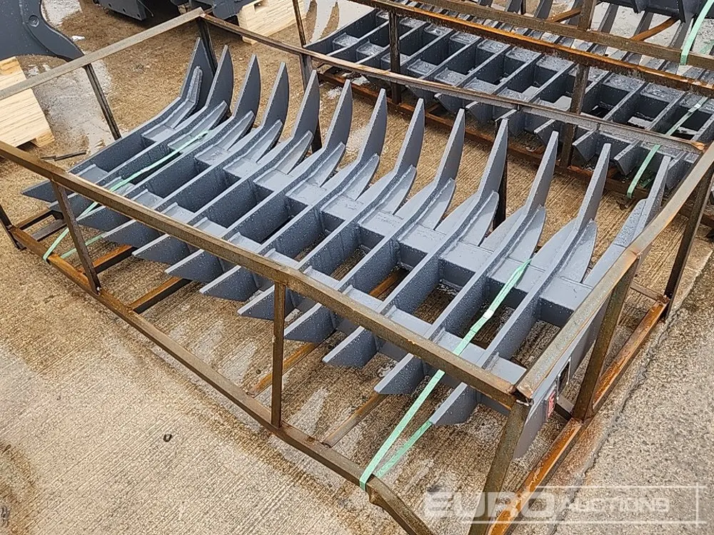 Unused 72" Toft Rake to suit Skidsteer Loader
