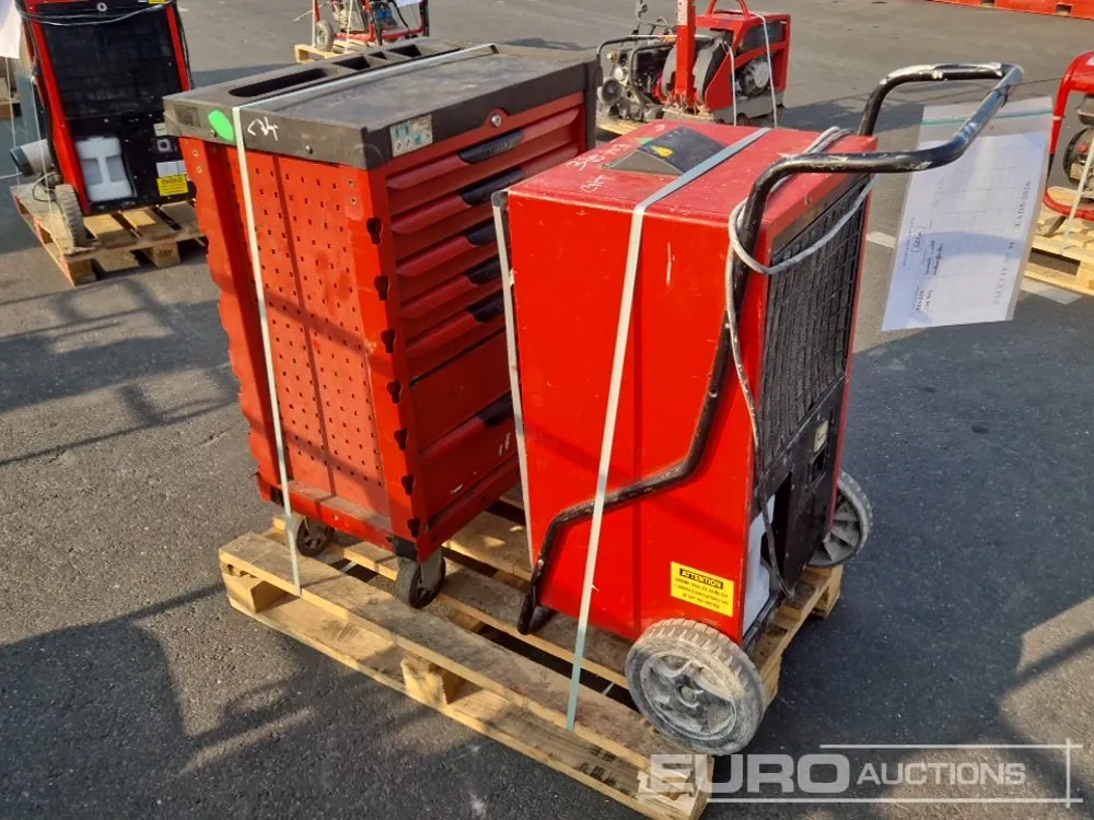 Dehumidifier, 6 Drawer Tool Cabinet