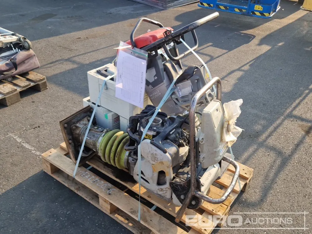 Storage Boxes (3 of), Compaction Rammers (2 of)