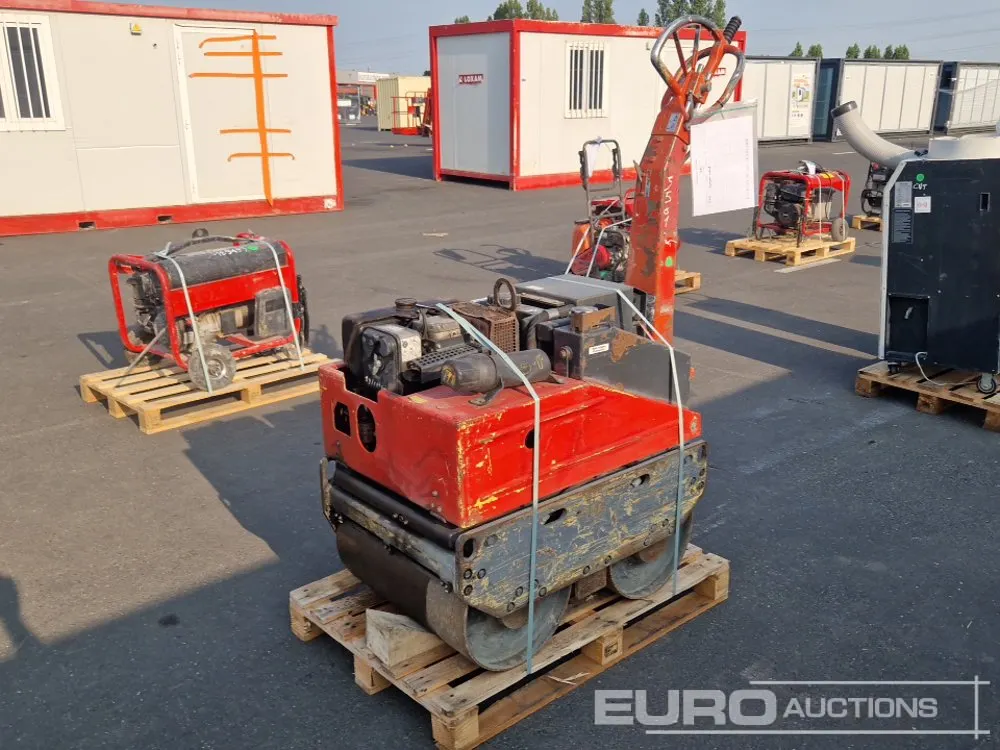 Bomag Walk Behind Double Drum Vibrating Roller