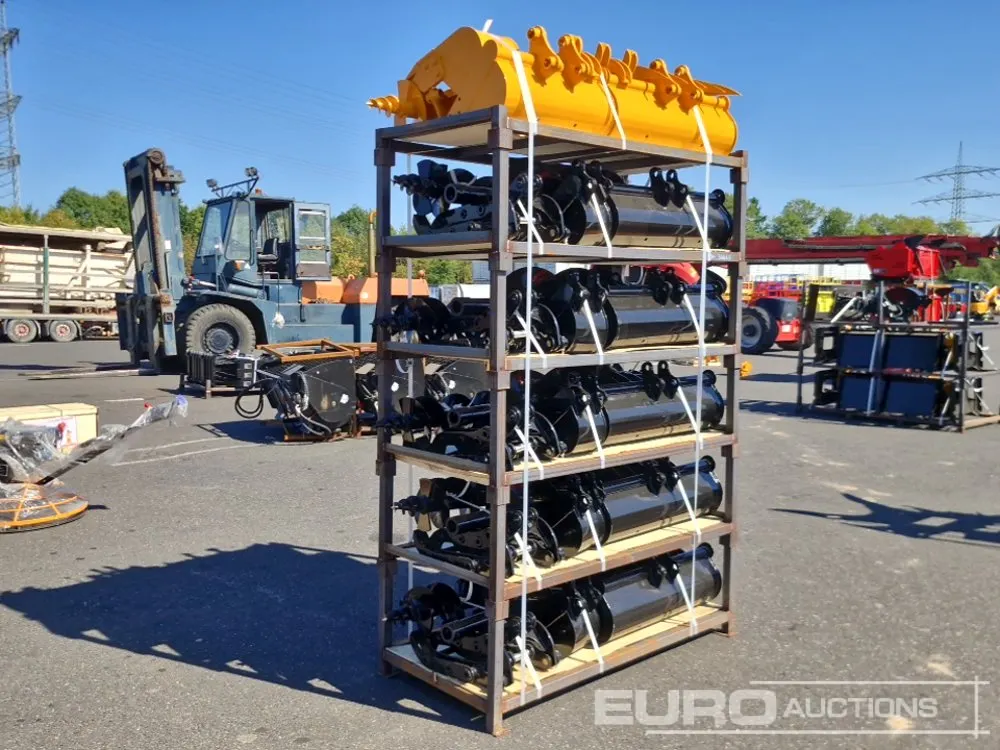Unused 2026 8 Piece Mini Excavator Attachment Set (6 of)