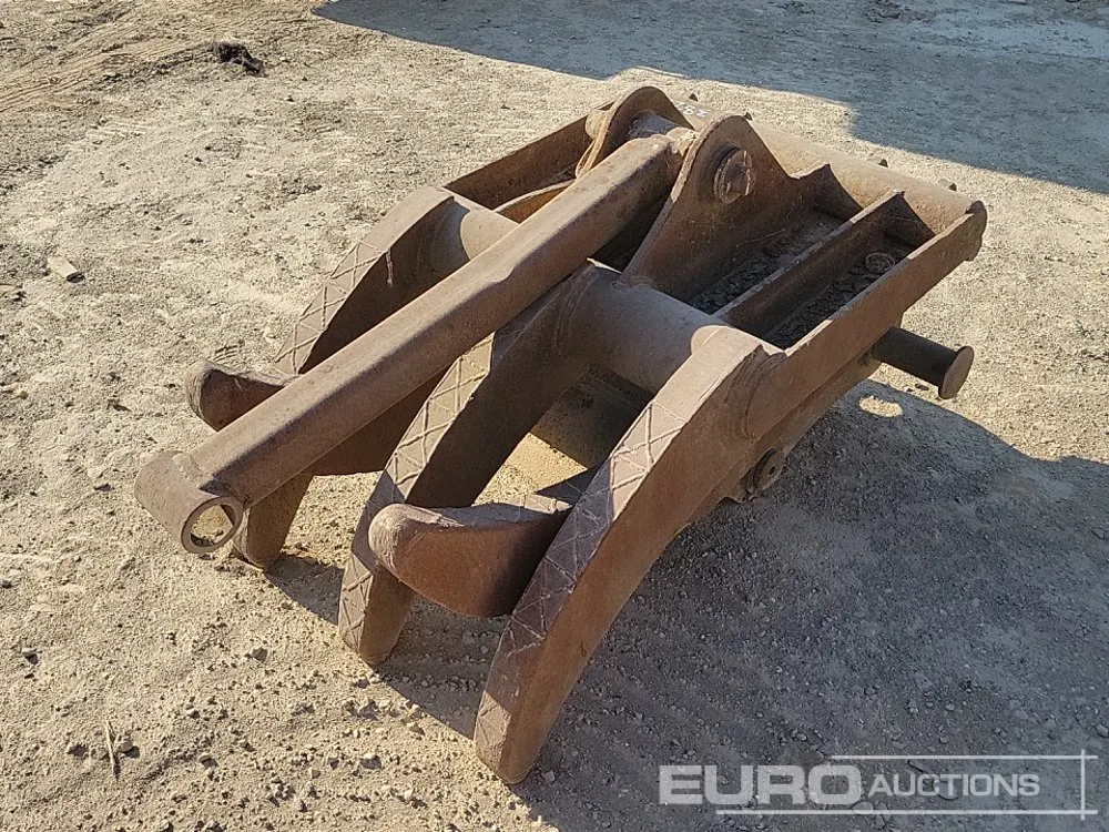 Manual 5 Finger Scrap Grab 90mm Pin to suit 30 Ton Excavator