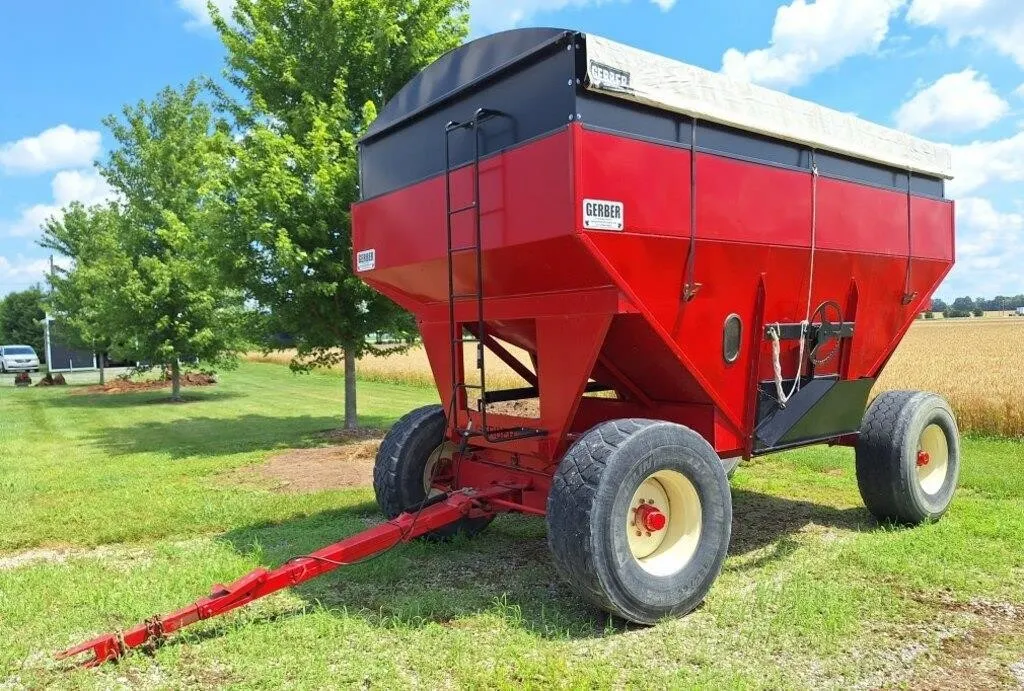 Gerber 550 bu Wagon on Horst 20 ton
