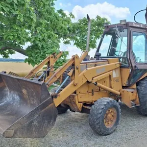 Case 580 Super E backhoe Extendahoe.
