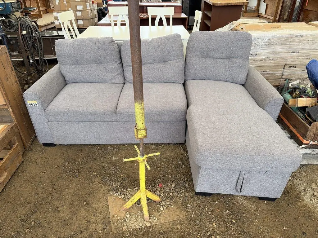 Solis Grey Carter 2 Piece Right-Facing Sectional