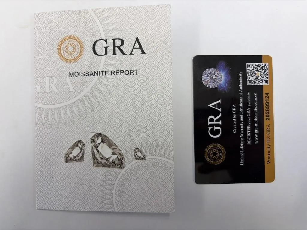 New 2.0 Carat Moissanite Lab Diamond