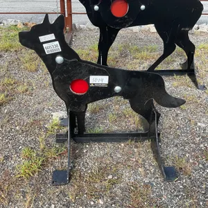 UNUSED 2026 KC 3/8" STEEL COYOTE SHOOTING TARGET W/ HEART