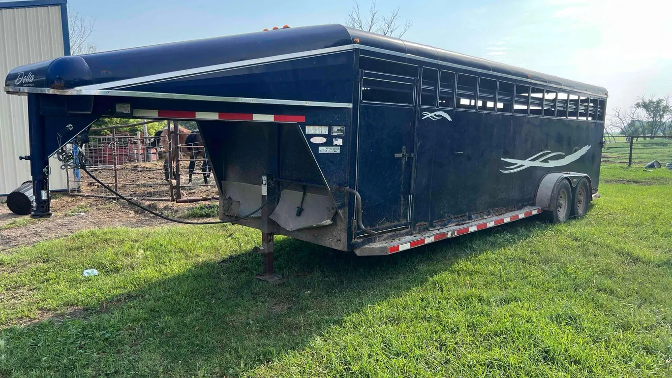 2010 Delta Stock Trailer