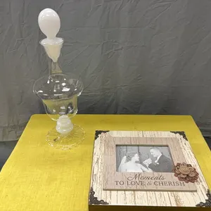 Vase and picture frame