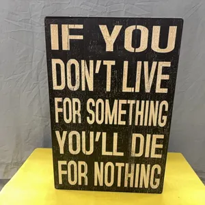 Motivational sign