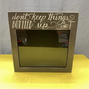 Wood shadow box