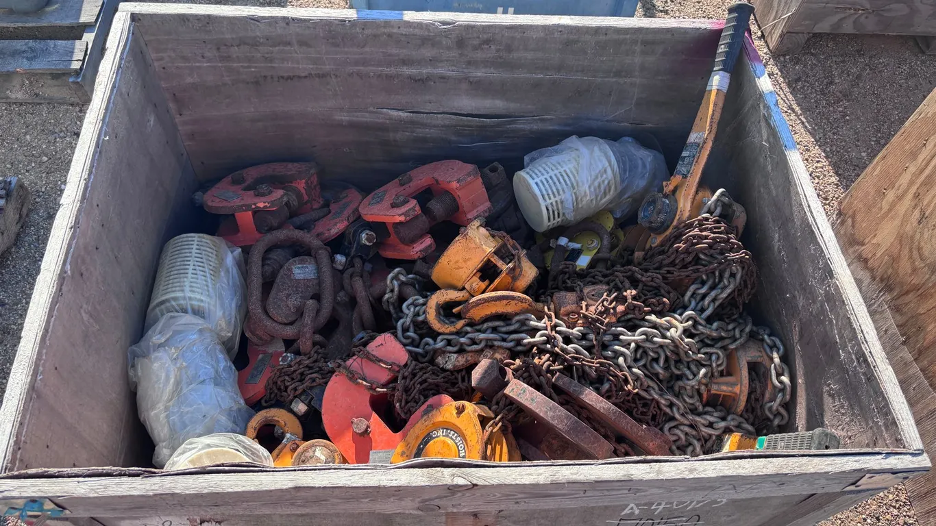 CHAINFALLS AND HEAVY DUTY CLAMPS