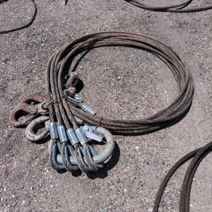 4 POINT CRANE RIGGING CABLES