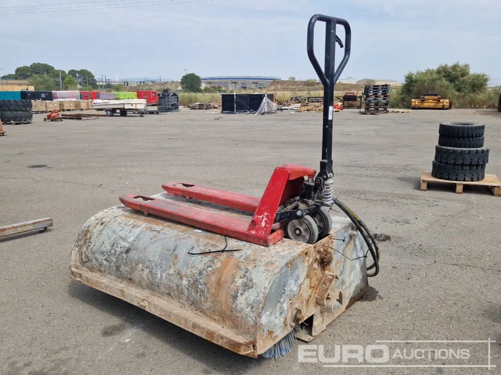 Manual Pallet Truck, Floor Sweeper to Suit Skidsteer Loader