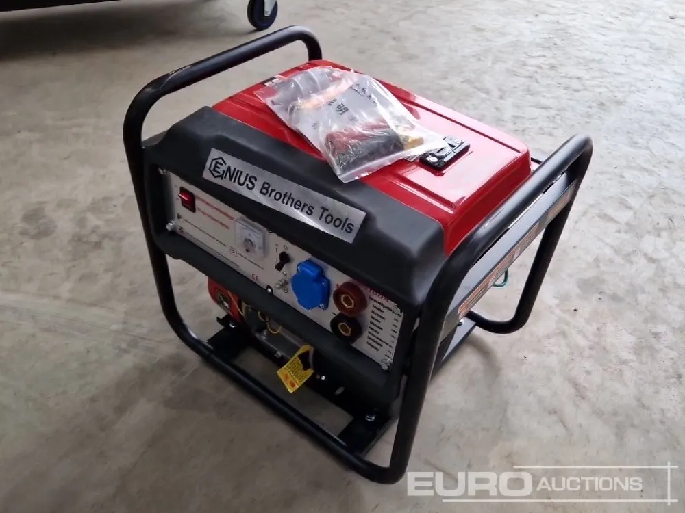 Unused Cenius Brothers 160A Petrol Welder Generator