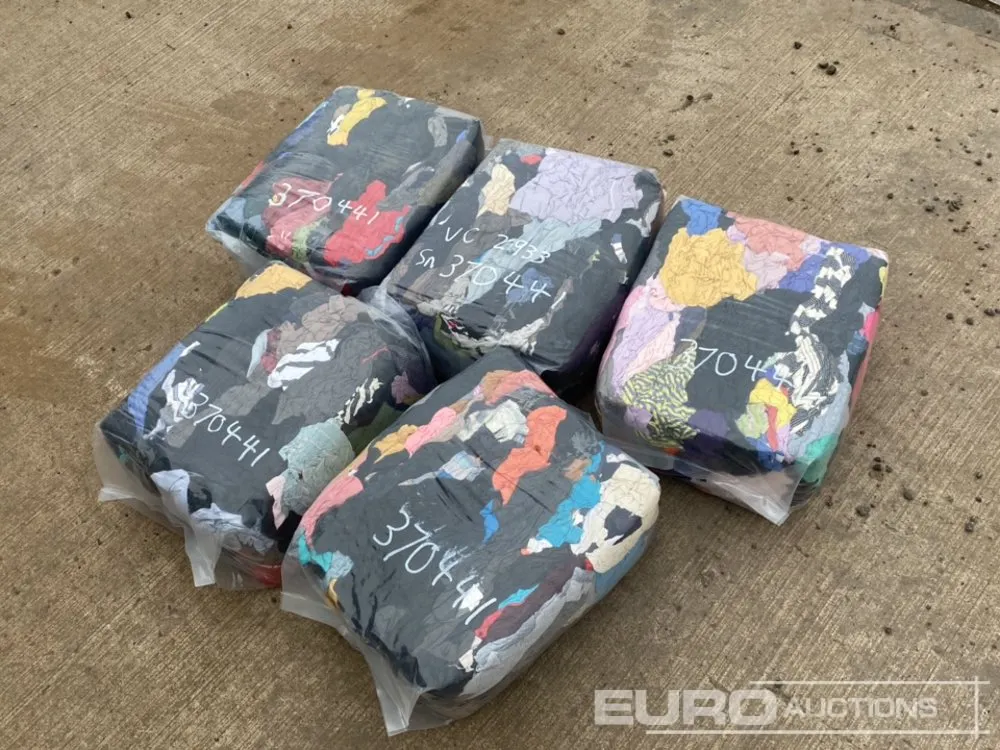 Unused Vacuum Packed Rags (5 of)
