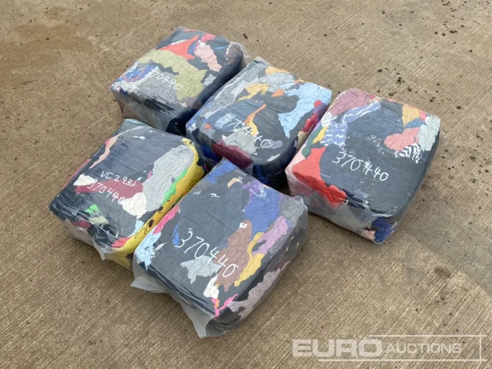 Unused Vacuum Packed Rags (5 of)