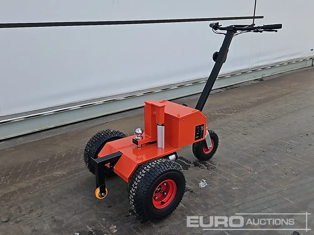 Unused 2026 PC040-07 Electric Wheeled Trailer Dolly, 3000lbs Max Trailer Weight, 2" Ball Hitch Mount, Adjustable Ball Hitch Mount, Charger